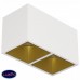Накладной светодиодный светильник LeDron KUBING 2 White Gold